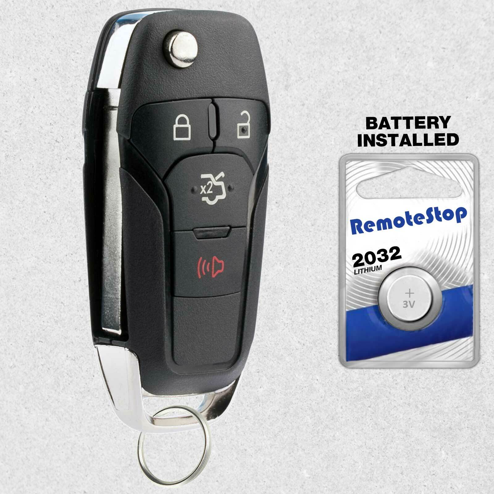For 2013 2014 2015 2016 Ford Fusion Keyless Entry Car Remote Flip Key Fob