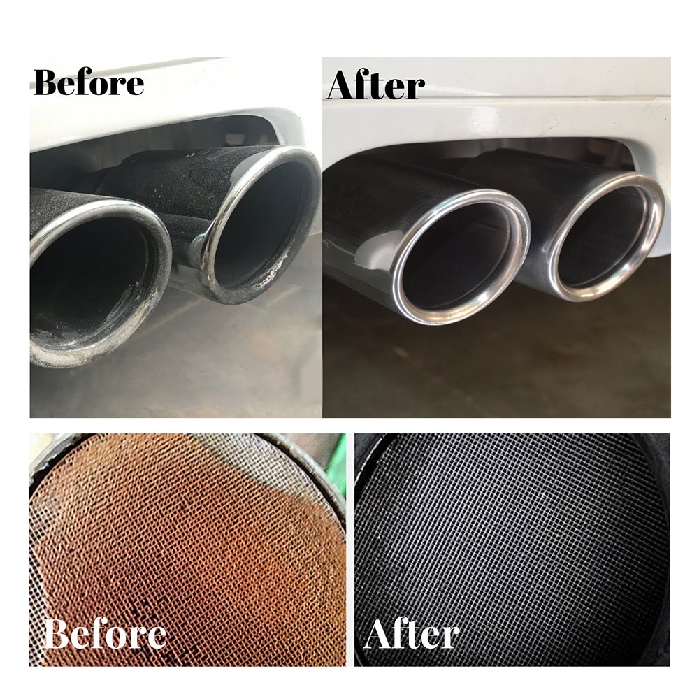 3X Catalytic Converter Cleaner Auto Parts Engine Exhaust System Treatment Oil