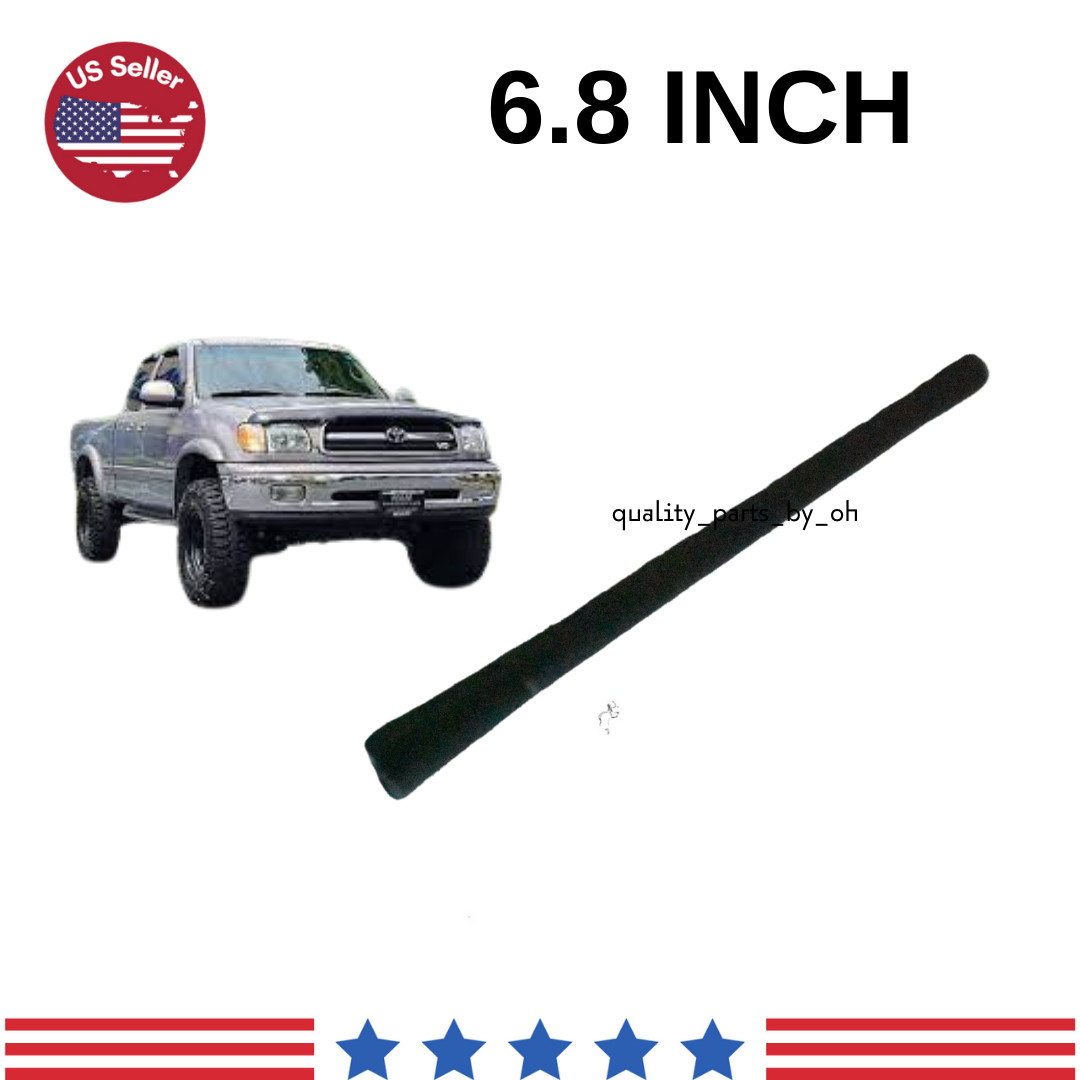 6.8 Inch Replacement short Antenna W/Screws Mast For Toyota Tundra 2000-2020