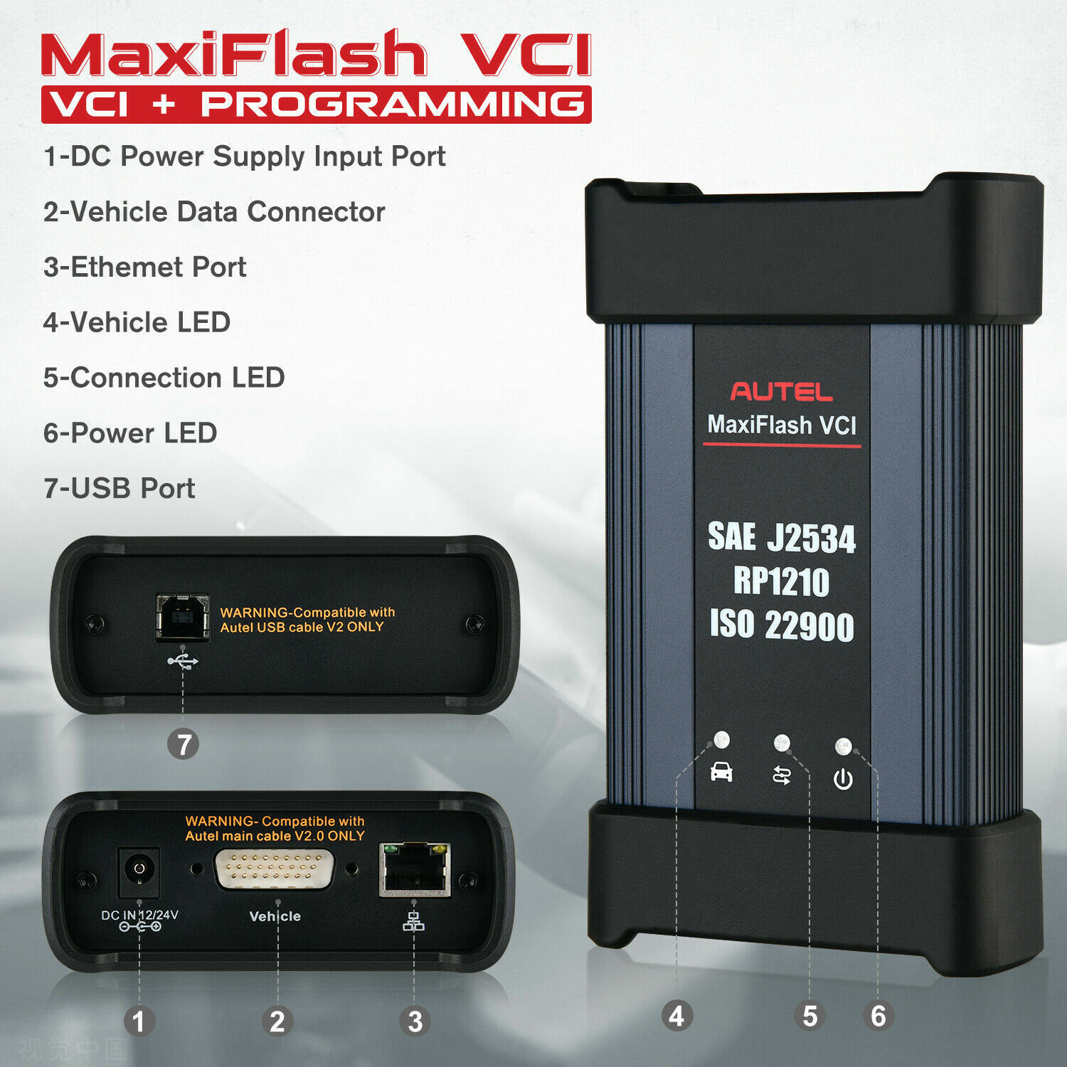 Autel Scanner MaxiCOM Ultra Lite Top Intelligent as MaxiSys Ultra MS919 MS909