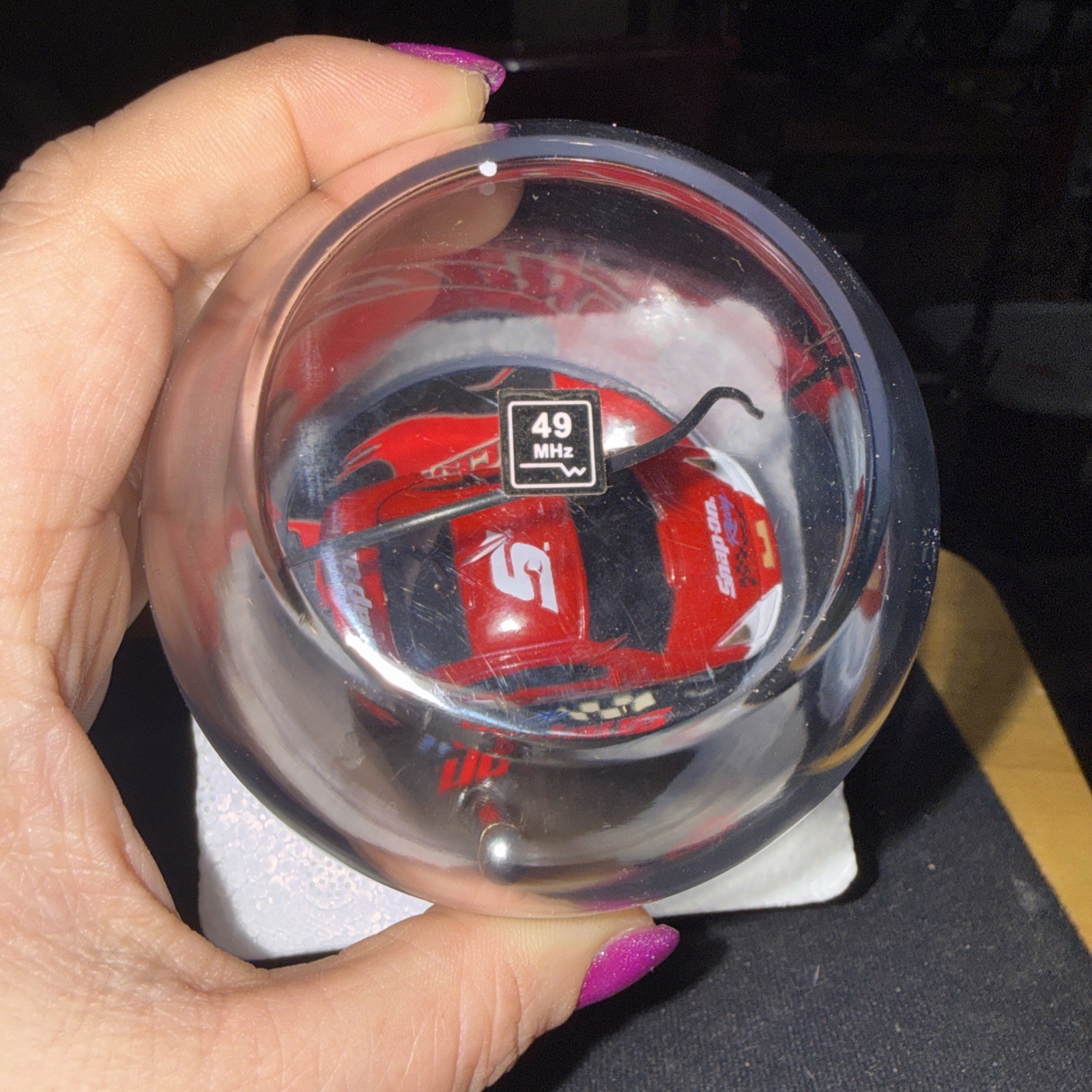 Snap-On Micro Race CAR SSX2424 New Old Stock Sealed Red/white