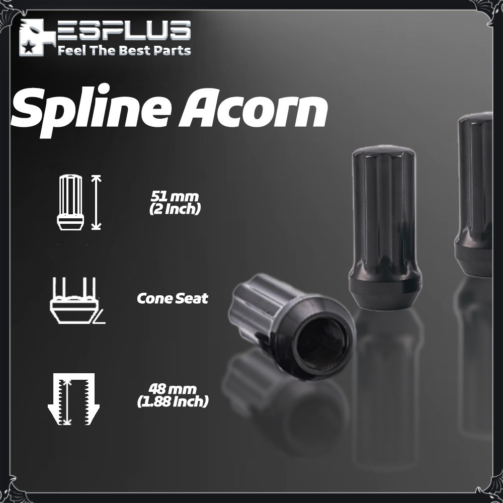 20x Black Wheel Stud Conversion + Lug Nut Combo M14x1.25 to M14x1.5 Fit BMW Mini