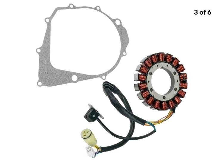 Stator and Gasket for Yamaha Warrior 350 YFM350 2002 2003 2004 New