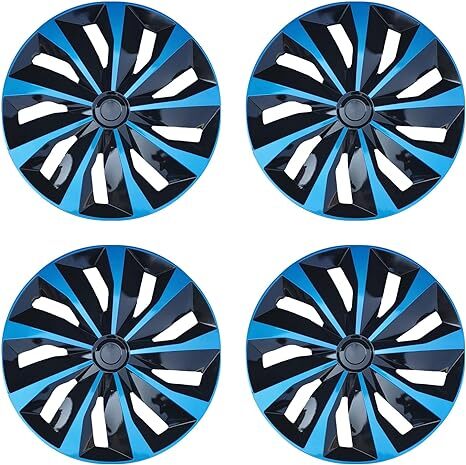 Set of 4 New 16″ Hub Cap Rim Wheel Cover Fit for 2019 – 2021 ALTIMA Black&Blue
