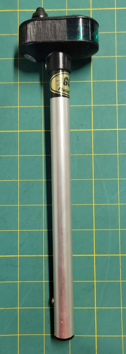 Perko 1421DP2CHR Removable Bi-Color Pole Utility Light – 12″ Height