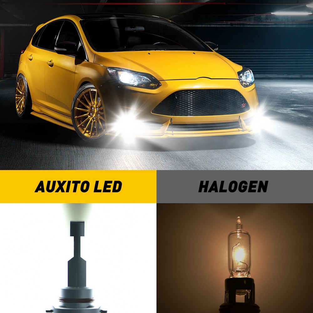 2X HB3 9005 LED Headlight Super Bright Bulbs Kit 360000LM HIGH/LOW Beam 6500K E