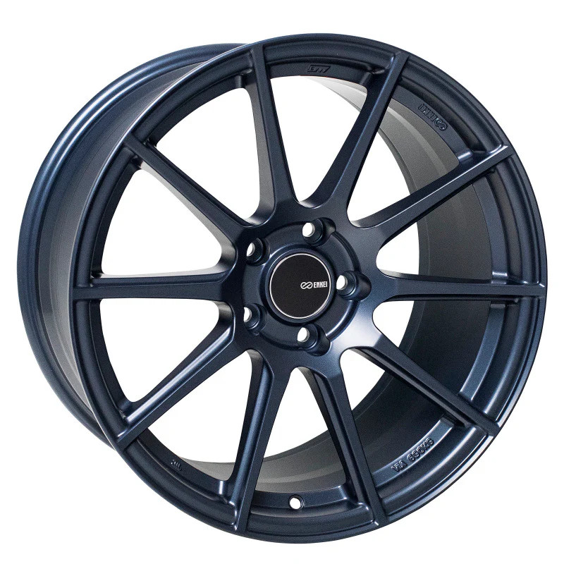 Enkei TS10 Matte Blue | 18×9.5″ +35mm | 5×114.3mm Wheel