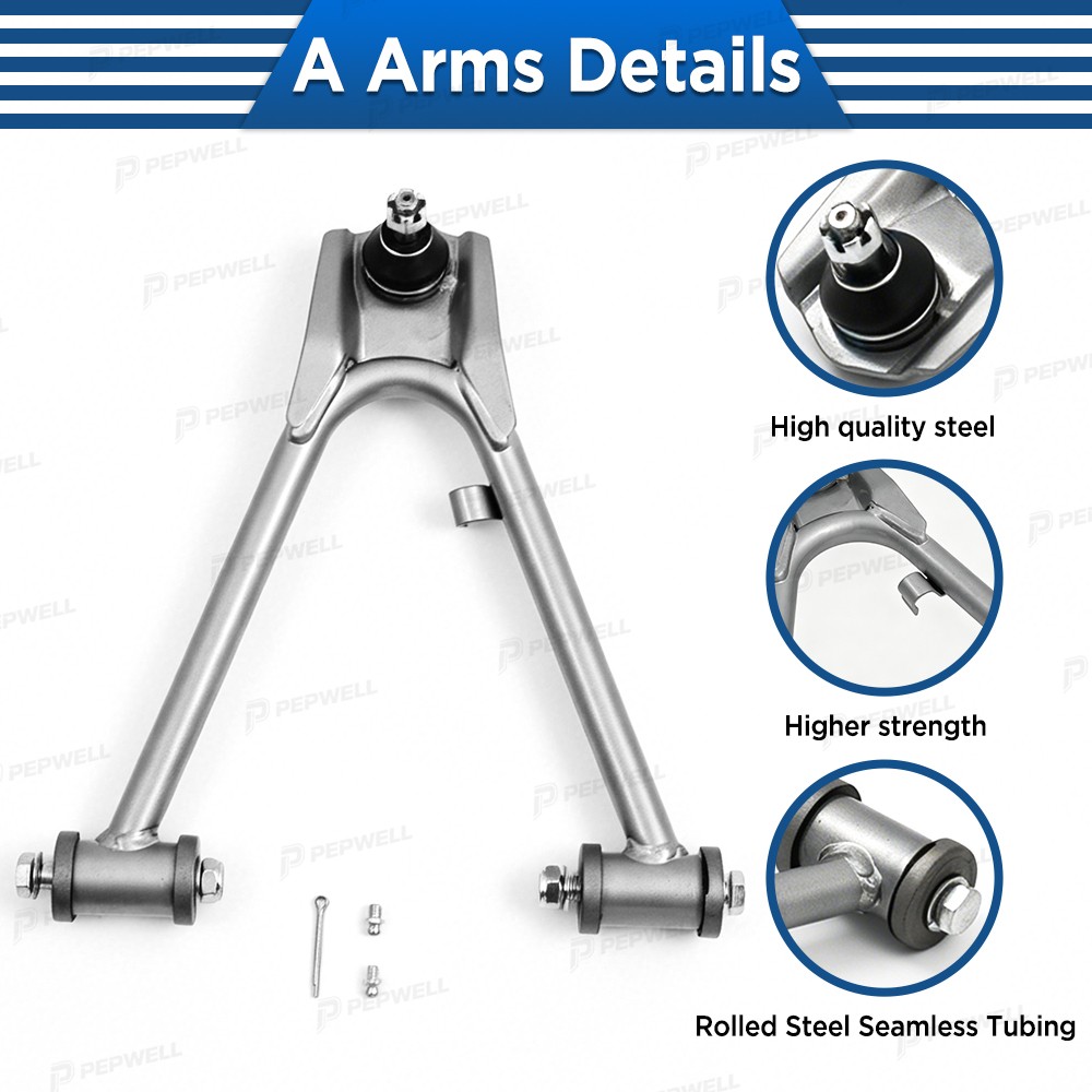 Front Upper Left & Right A-Arms Set For Yamaha Warrior 350 Raptor 350 1989-2010