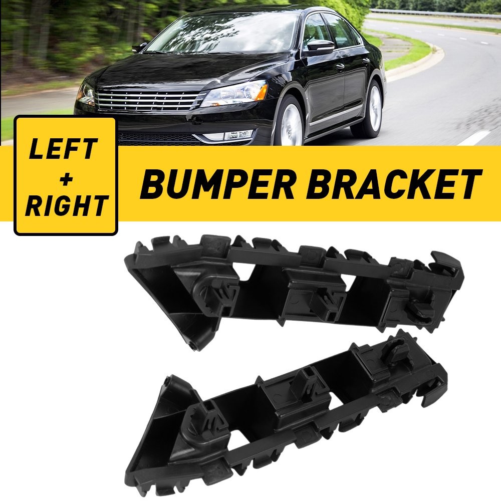 Front Bumper Retainer Bracket Left & Right Side Fit 2012-2015 Volkswagen Passat
