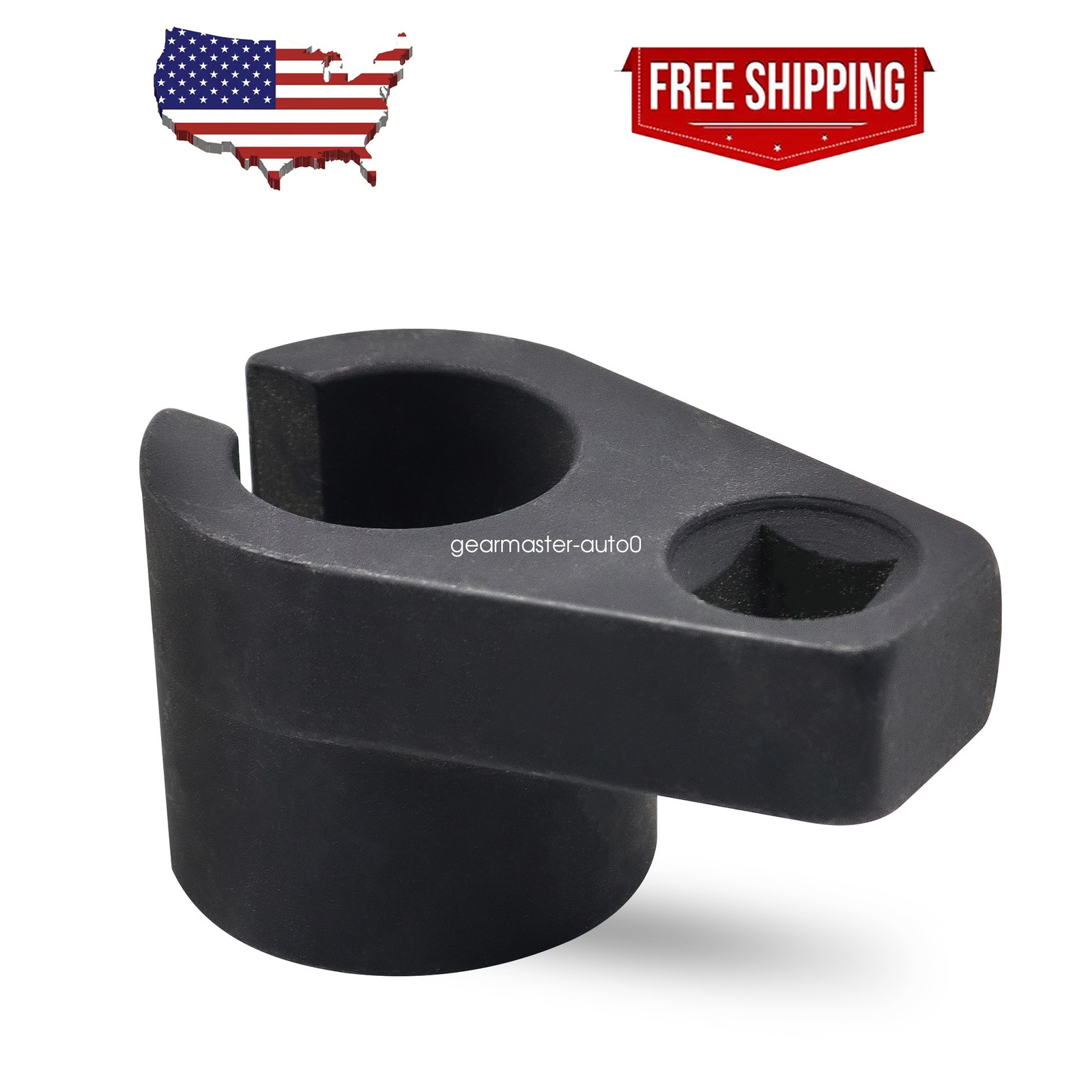 7/8-Inch 22mm Offset Oxygen O2 Sensor Socket Wrench Removal Tool Drive 3/8″ US
