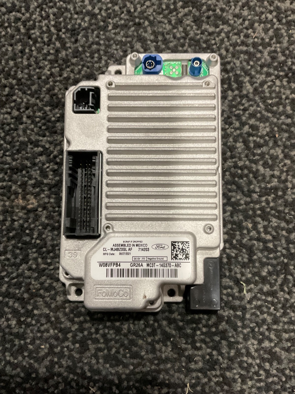 FORD F250 F350 2021-2022 SUPER DUTY COMMUNICATION SYNC MODULE MC3T14G370ACA OEM