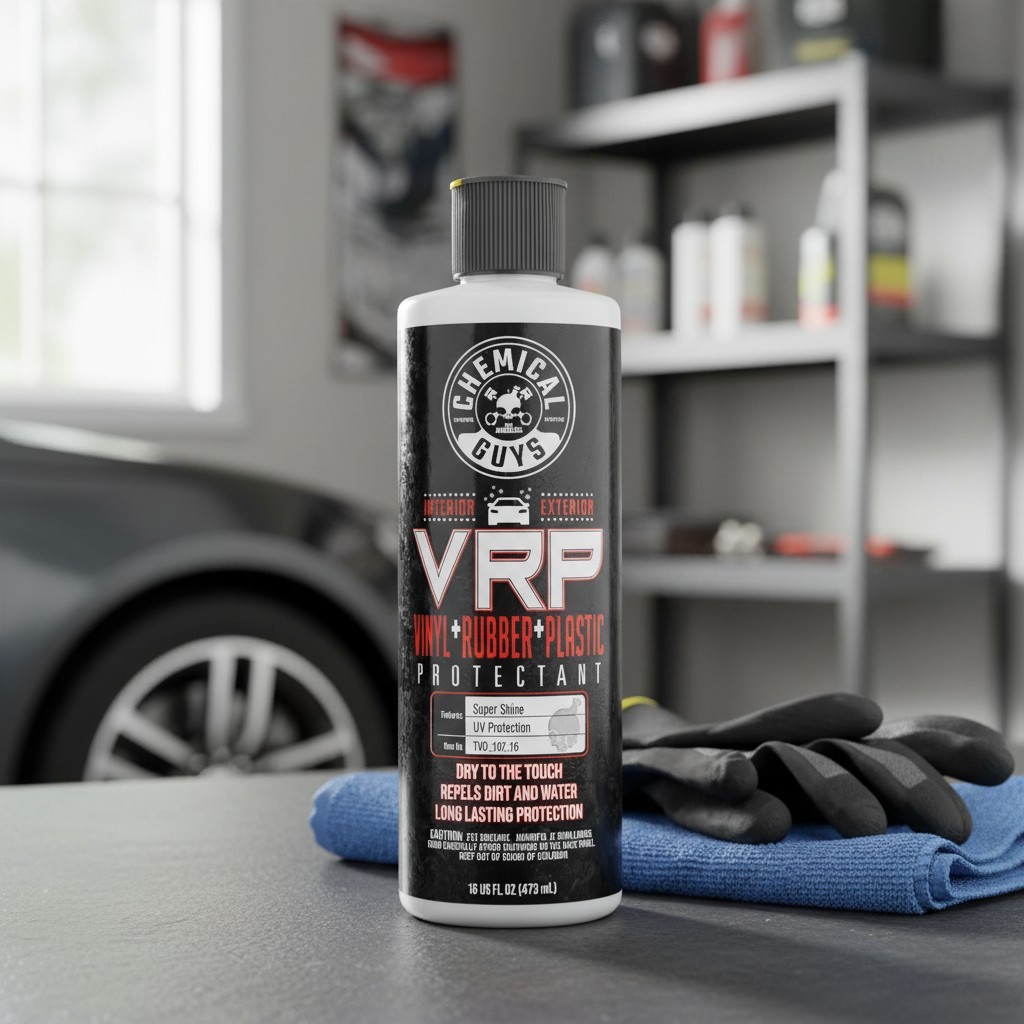 Non-Greasy Vinyl Rubber Plastic Dressing for Cars and Outdoors 16oz