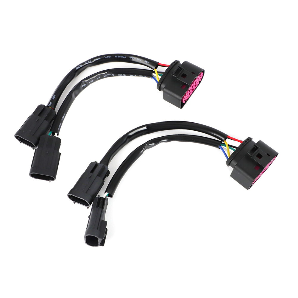 Headlight Conversion Harness Quad To Projector Adapter For Ram 1500 2500 3500