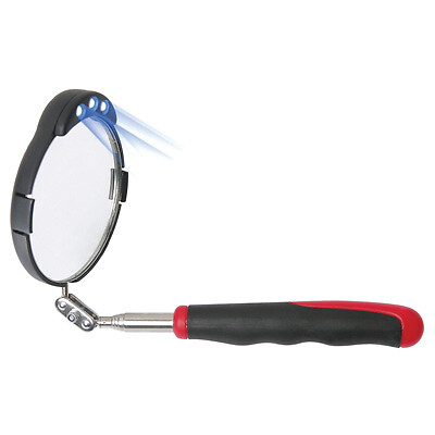 Ullman Devices HTS-2LT 3-3/8 LED Lighted Inspection Mirror