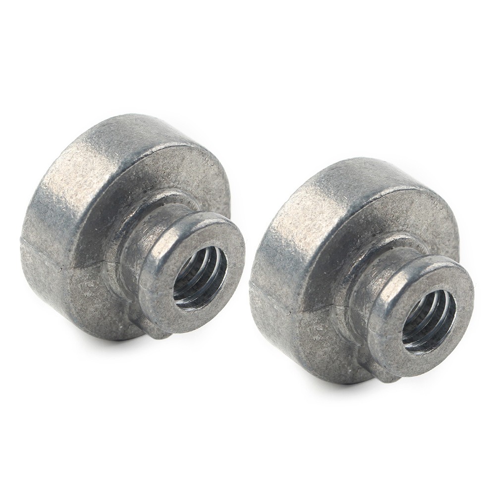 2 PCS Rear Fender Passenger Seat Bolt Tab Screw Knob Cover For Harley 1996-2021