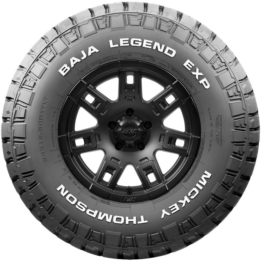 (QTY 4) 33×12.50R15 Mickey Thompson Baja Legend EXP 108Q LRC White Letter Tires