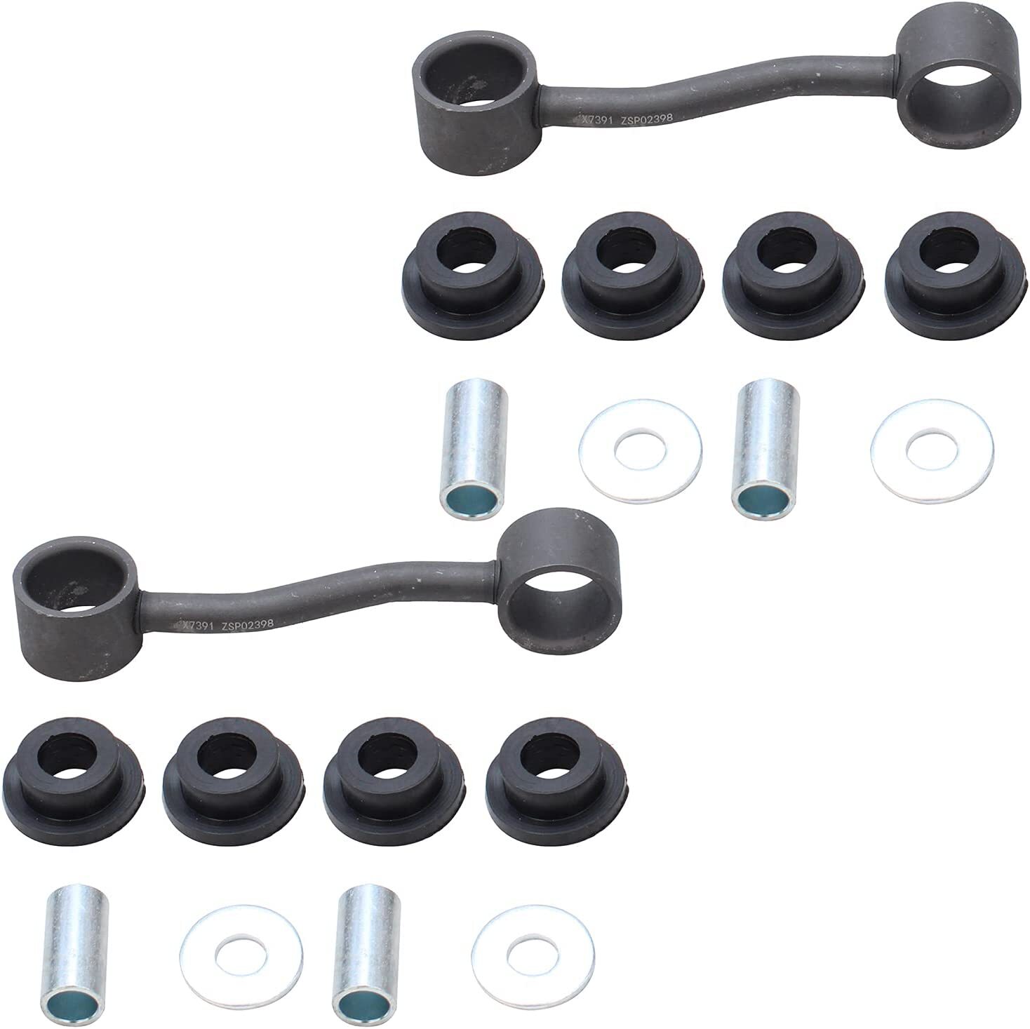 Front Strut Spring & Sway Bar Kit for 2002 2003 2004 2005 2006 2007 Jeep Liberty