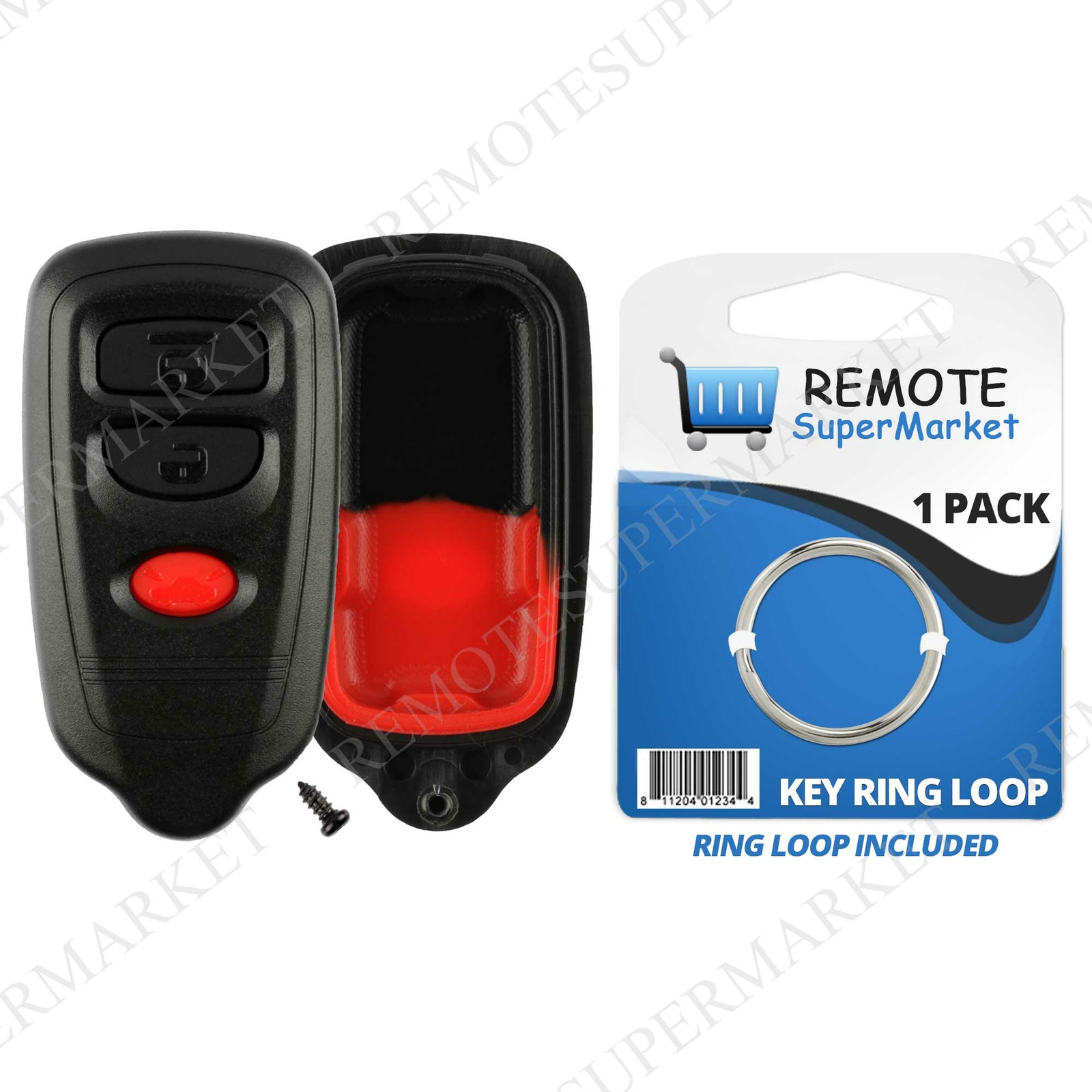 Replacement for Isuzu 98-04 Rodeo 01-03 Rodeo Sport Remote Fob Shell Case Pad