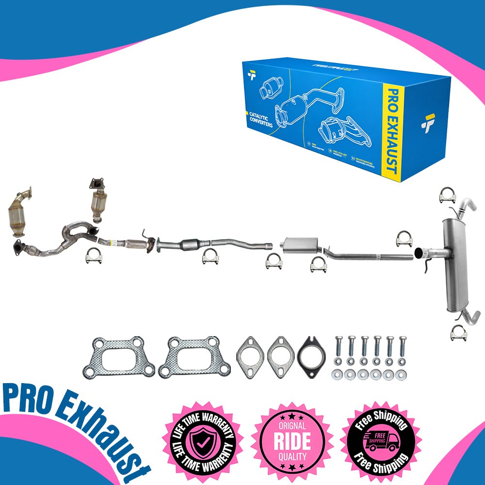 Full Exhaust System For 2013-2015 Chevrolet Equinox | GMC Terrain 3.6L Fast Ship