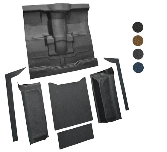 76-86 Jeep CJ-7 / CJ7 Heavy Duty Vinyl Flooring Mat Kit *Made in USA*