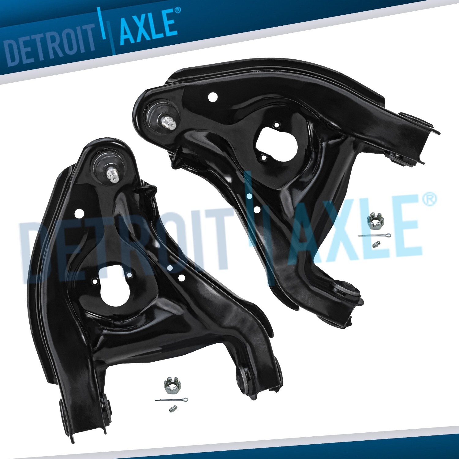 2WD Front Lower Control Arms + Ball Joints for 92-99 GMC C1500 2500 3500 Yukon