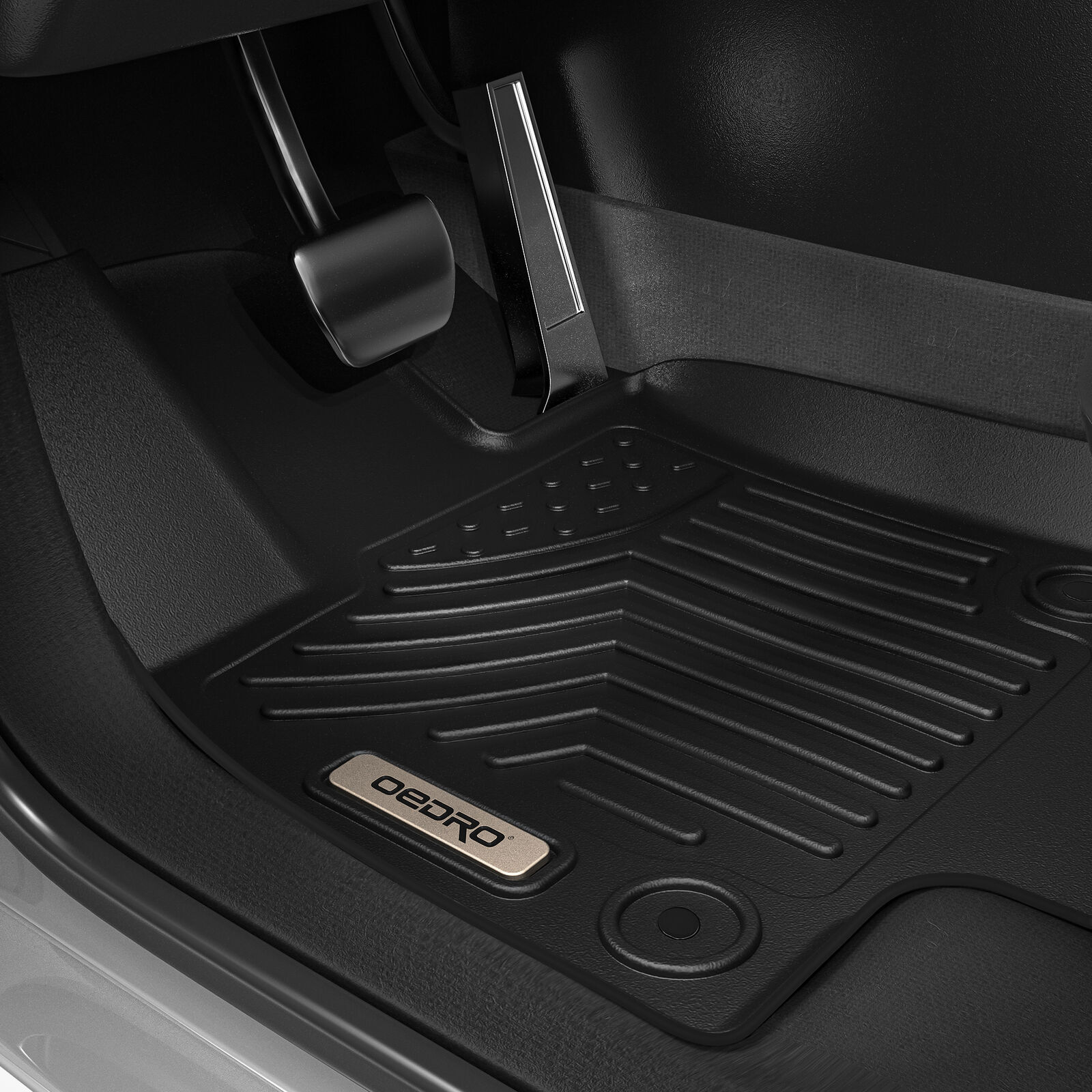 OEDRO 4pcs Floor Mats Cargo Liners for 2018-2024 Toyota Camry TPE All Weather