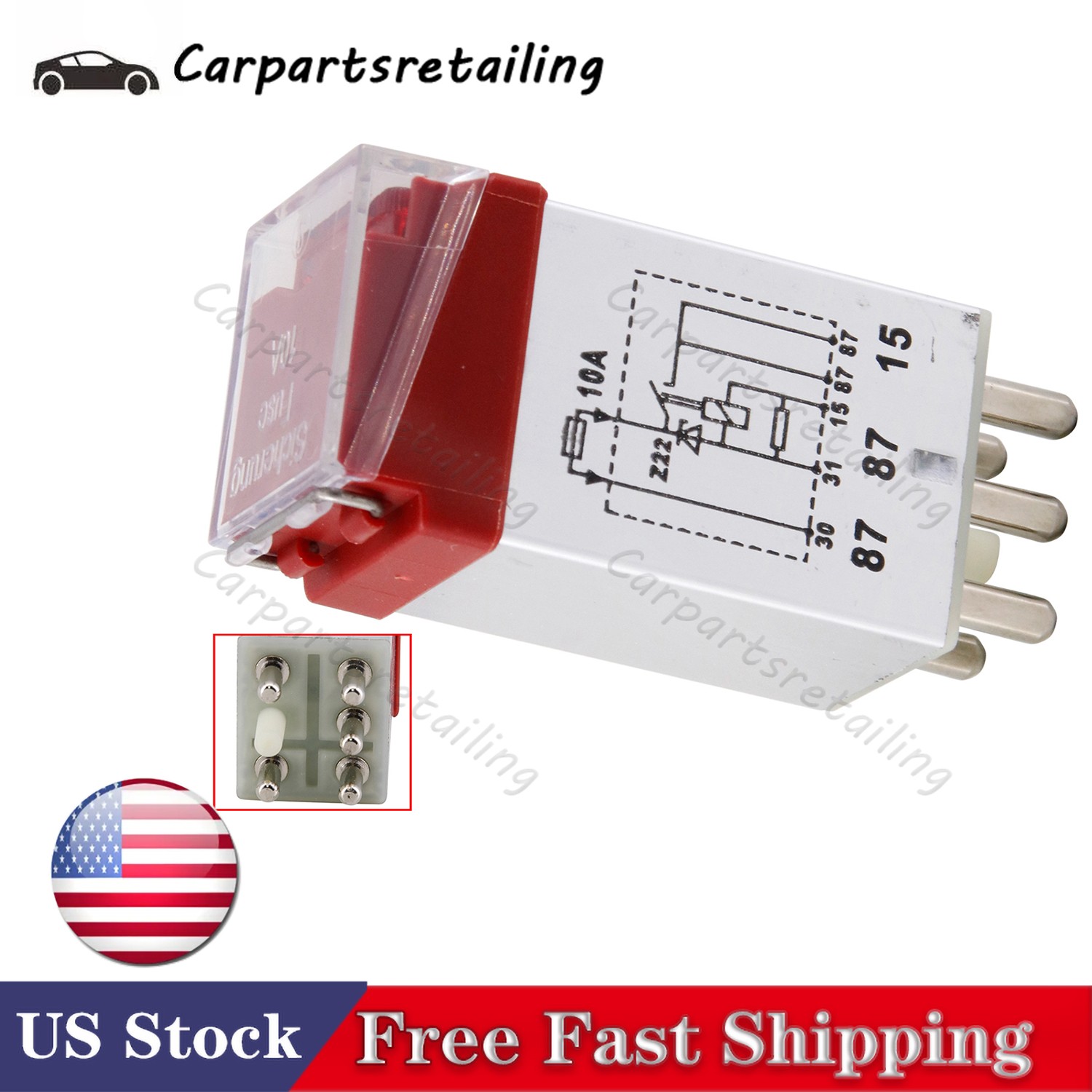 Fits Mercedes-Benz 560SEC 560SEL 560SL New Overload Protection Relay 2015400845