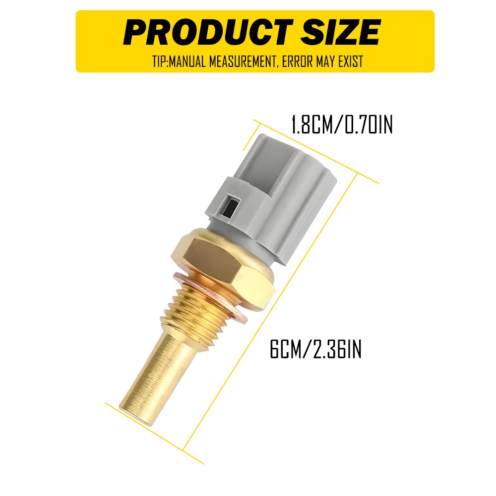 Engine Coolant Temperature Sensor Fit Toyota Runner 36008 Camry Corolla Lexus