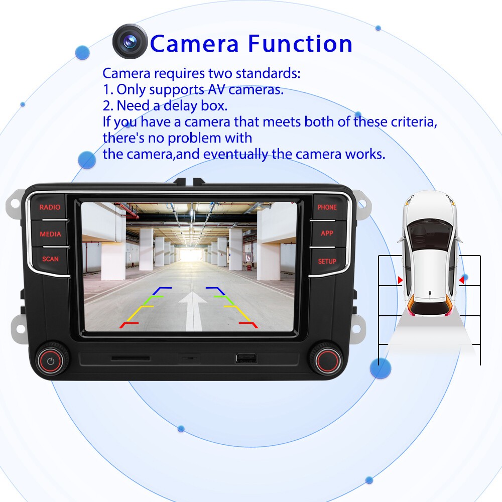 Noname RCD330 RCD340G RCD440 Android Auto CarPlay Car Stereo For VW Golf Jetta