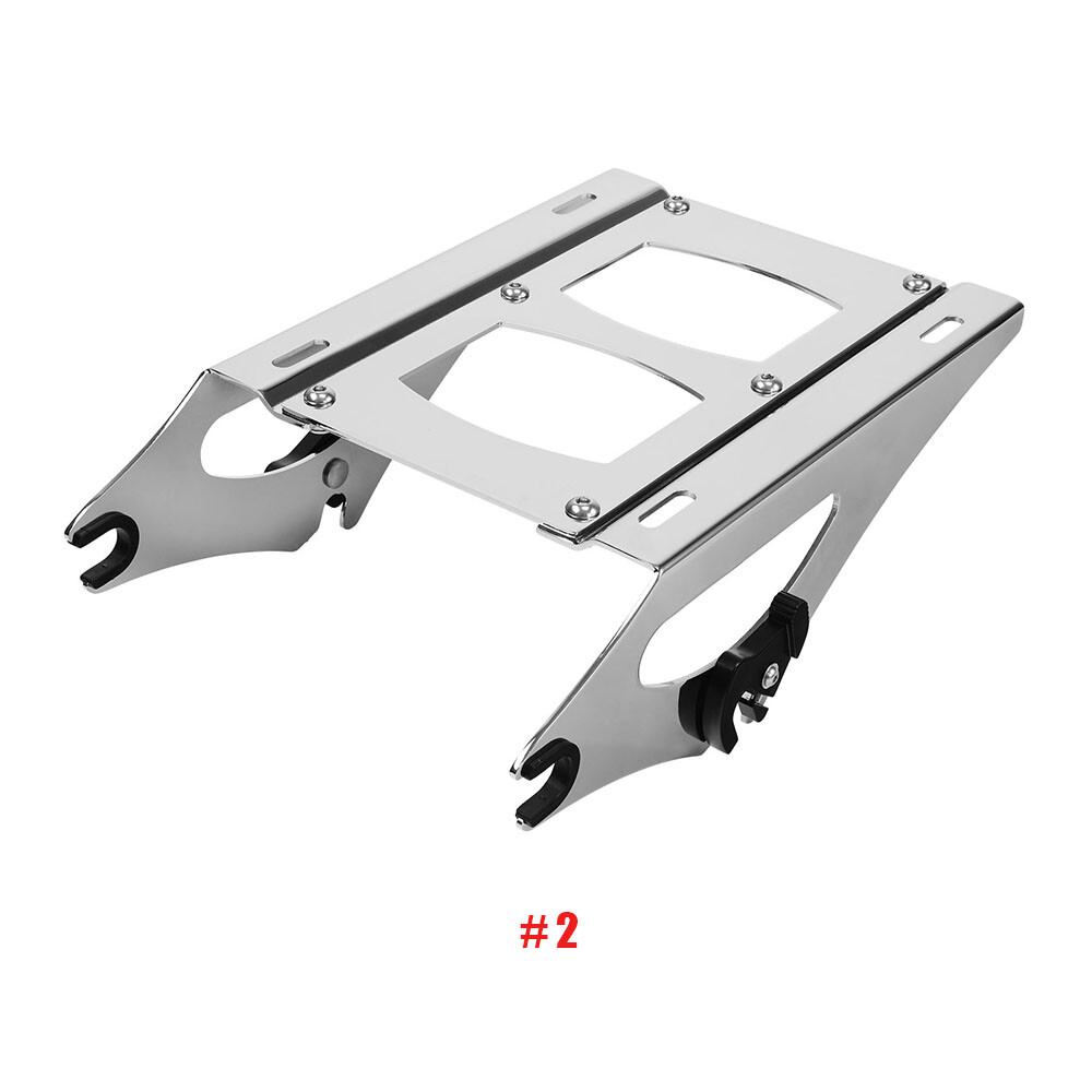 Chopped Pack Trunk Pad & Two Up Rack Fit For Harley Tour Pak Street Glide 14-21