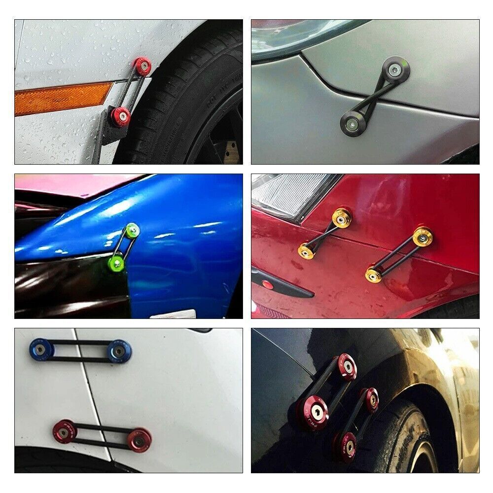Bumper Quick Release Fastener Kit Bumper Holder Bands for Universal Car Bumper