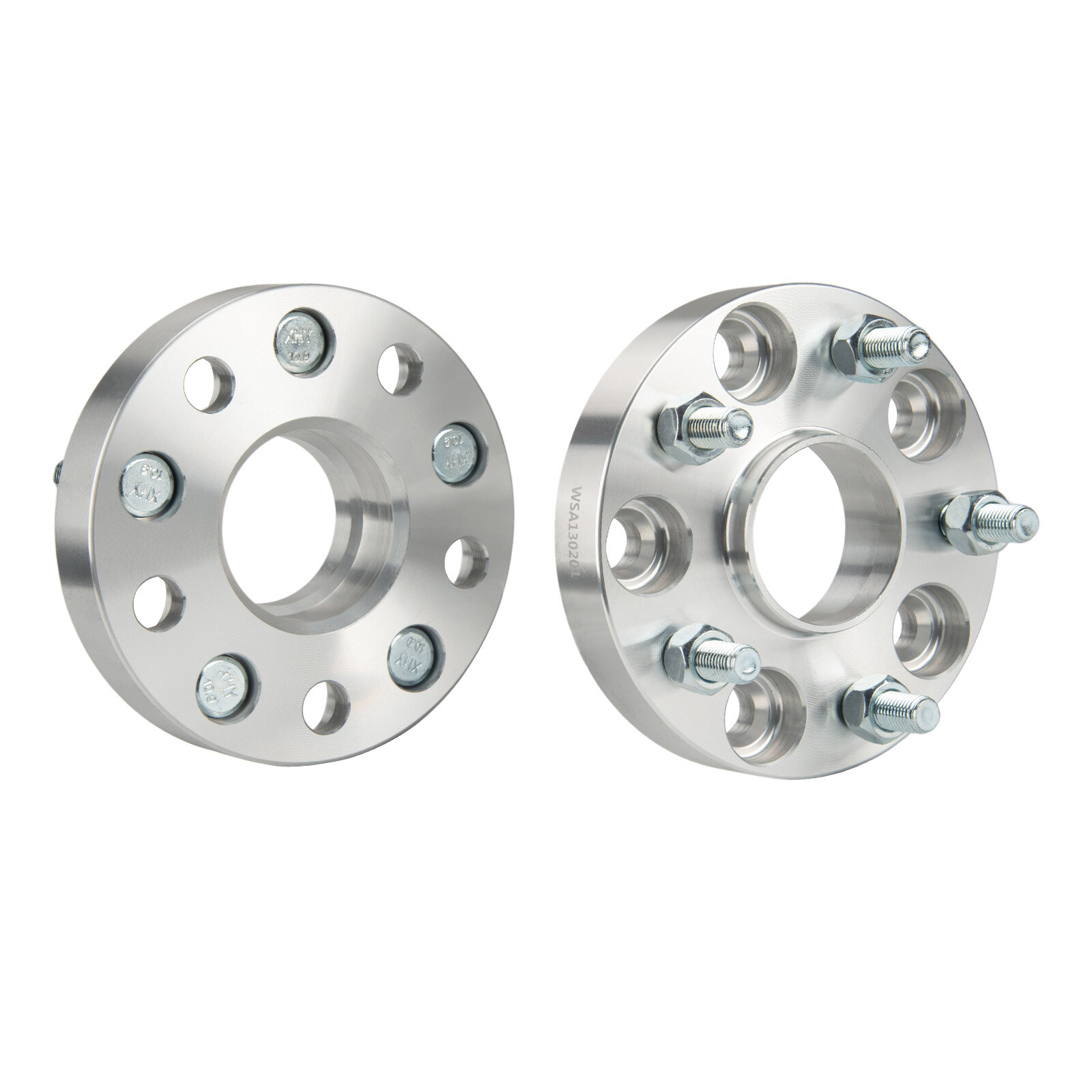 2Pcs 25mm 5×114.3 Wheel Spacers Hubcentric 60.1mm for Toyota Lexus 12×1.5