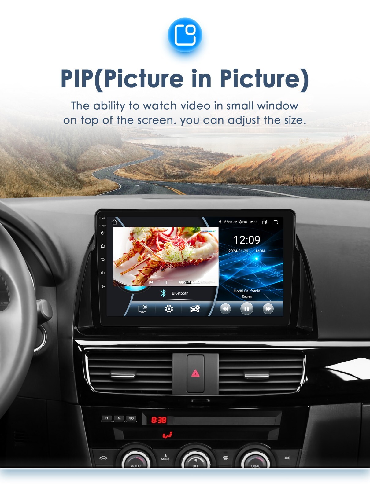 8Core Android 14 For Mazda CX5 CX-5 2012-2015 CarPlay Car Stereo Radio GPS DSP
