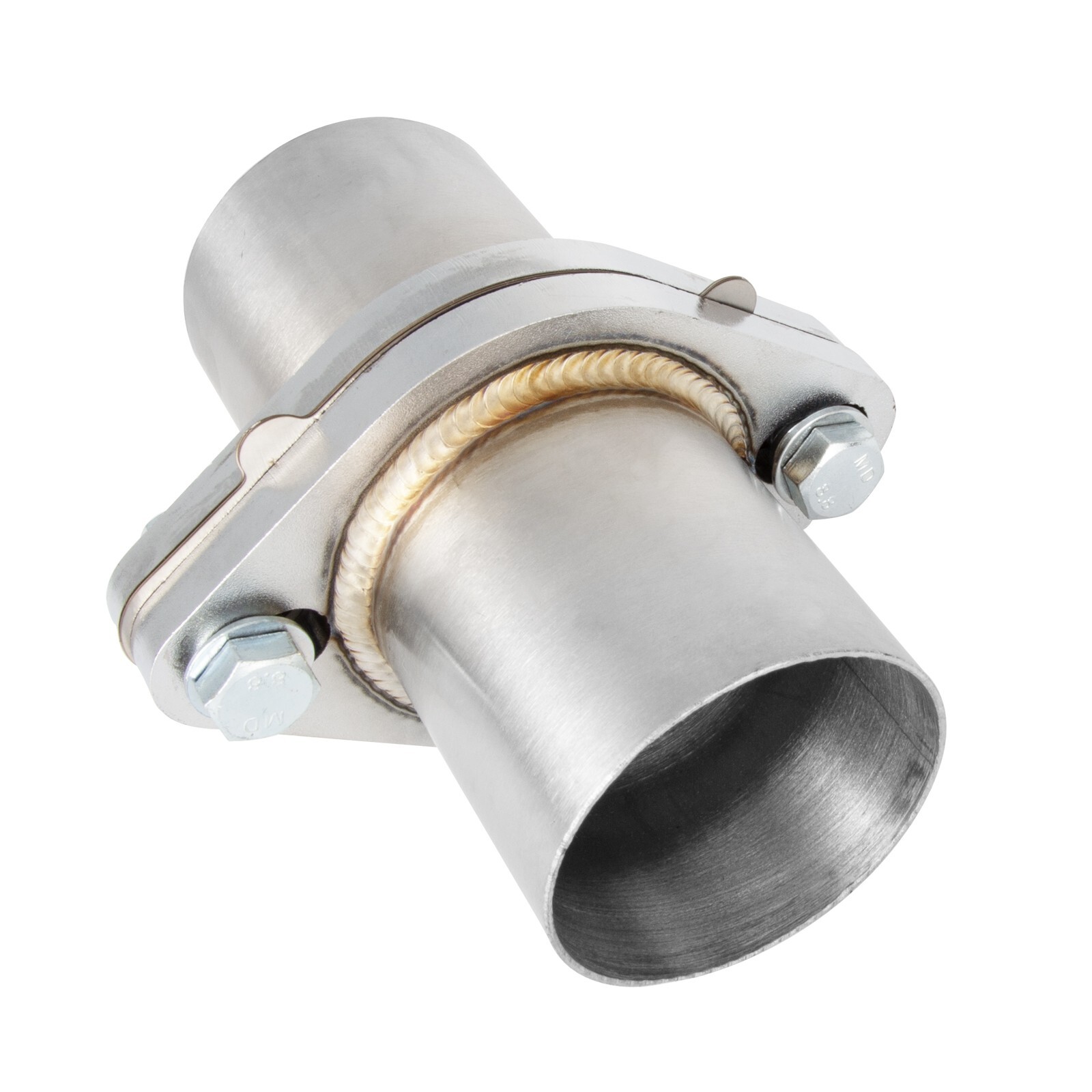 2.5″ID to 2.5″OD Exhaust Flange Connection Kit,Universal 2 Bolts Stainless Steel