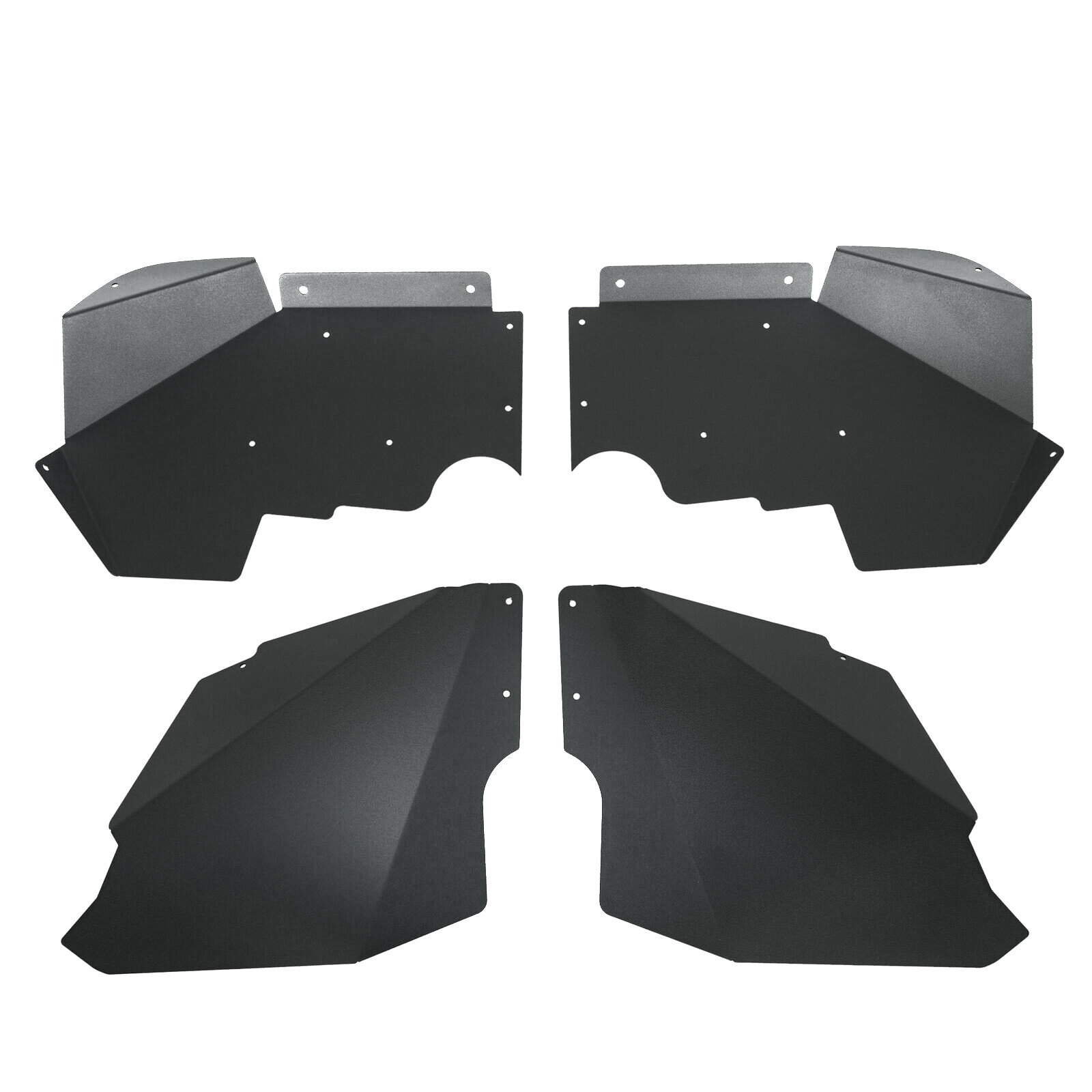 Front Inner Fender Liners Wheel Well Cover For Jeep Wrangler JK 2007-2019