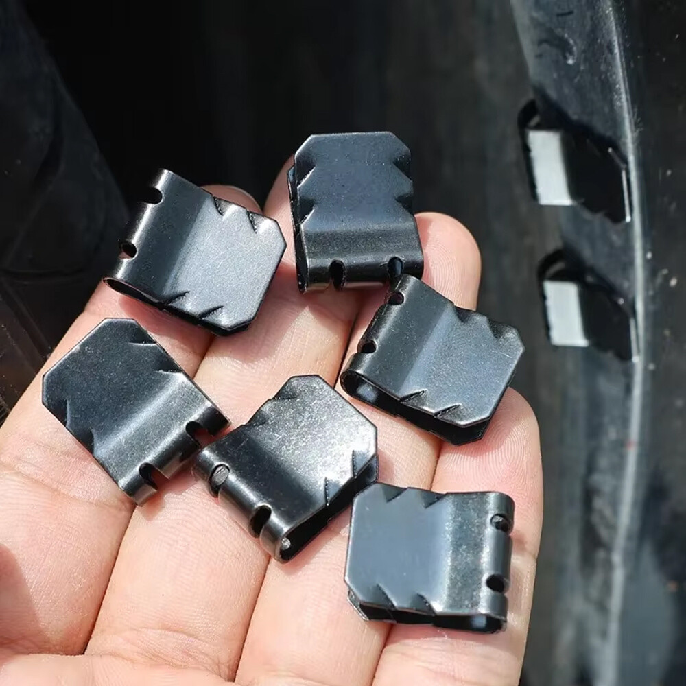 10pcs U-Shaped Clips Automotive Clip Nuts Fender Buckle Car Fasteners Clips