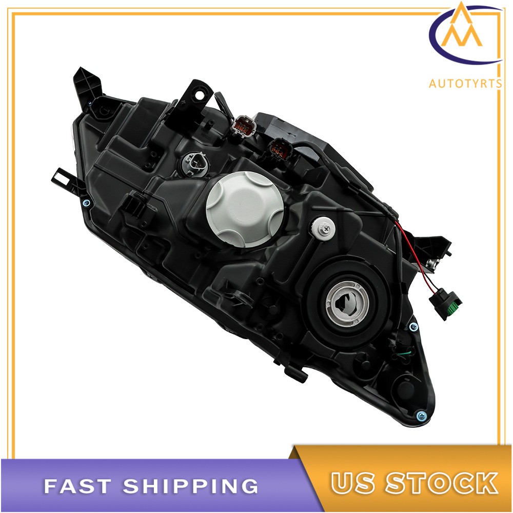 Halogen Headlight Left Side For 2017-2018-2019-2020 Nissan Rogue S SV SL Chrome