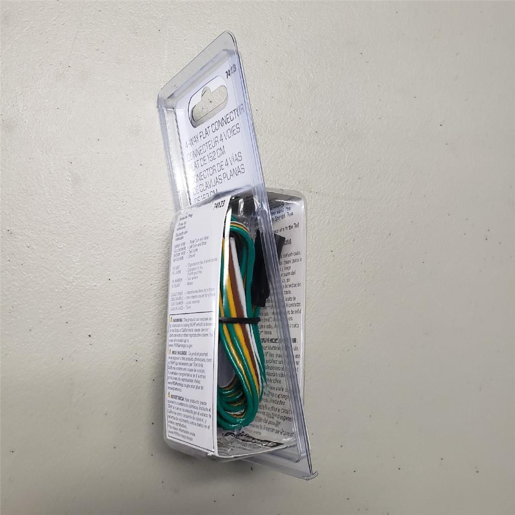 = Reese Towpower Bonded Wire 4-Flat Plug Vehicle End Connector 74123 NEW