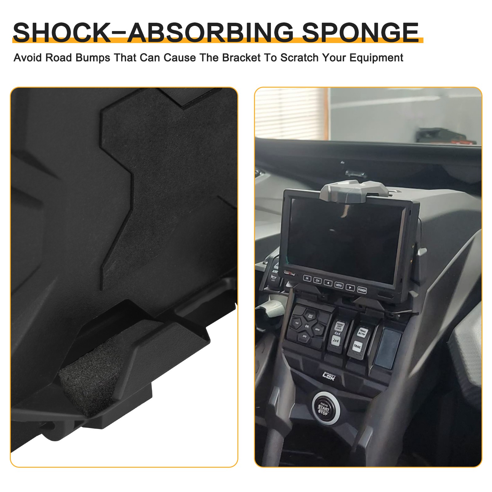 Electric Device Tablet Holder GPS Mount For Can Am Maverick X3 /X3 Max 715002874