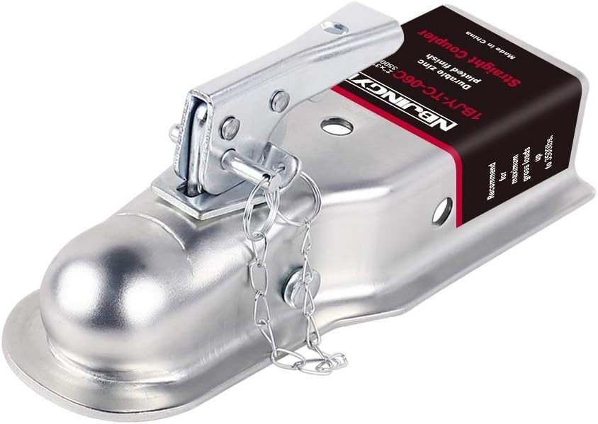 2000 lb Heavy-Duty Trailer Coupler Repair Kit with Quick-Release Mechanism