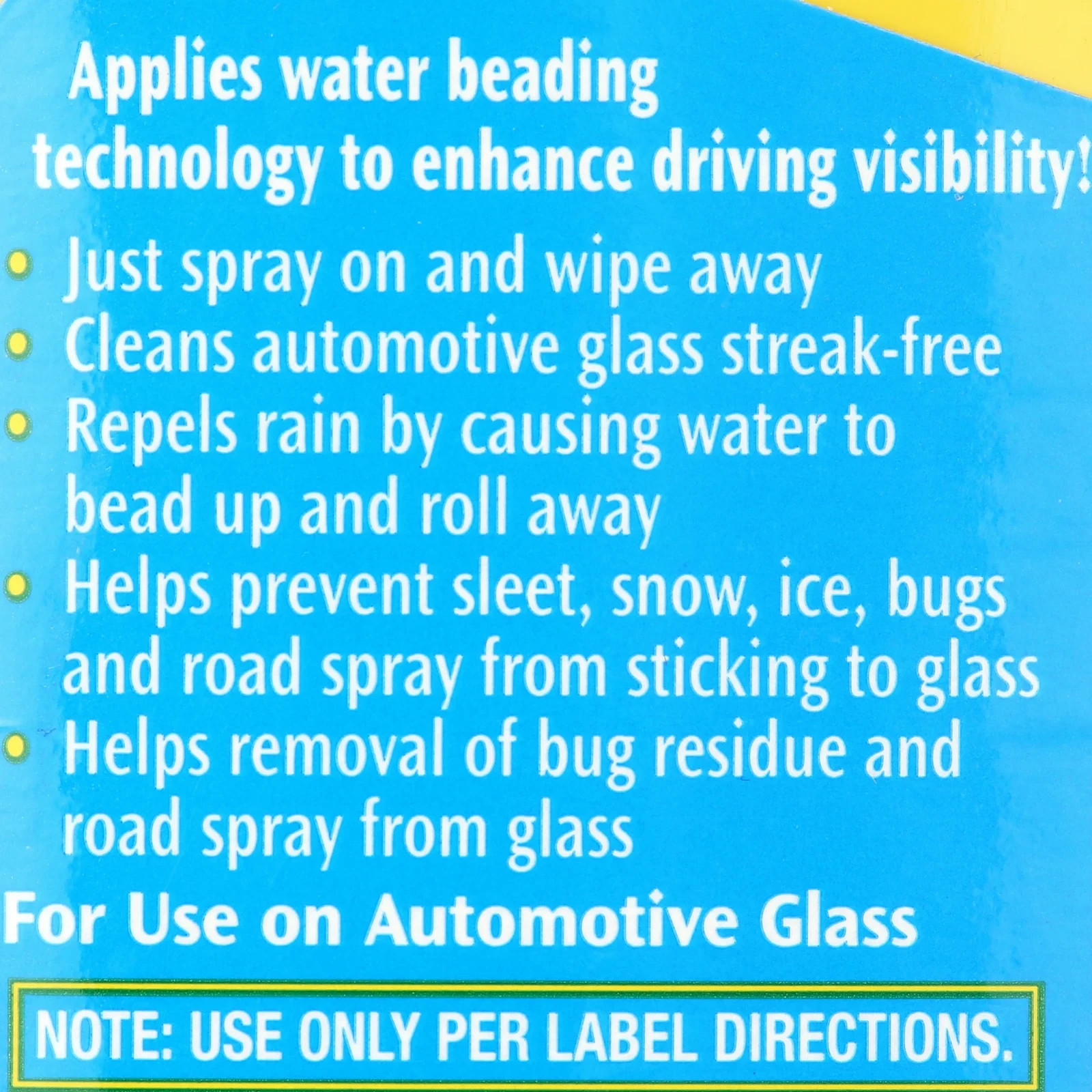 Rain-X 5071268 2-in-1 Glass Cleaner and Rain Repellant 23 oz.