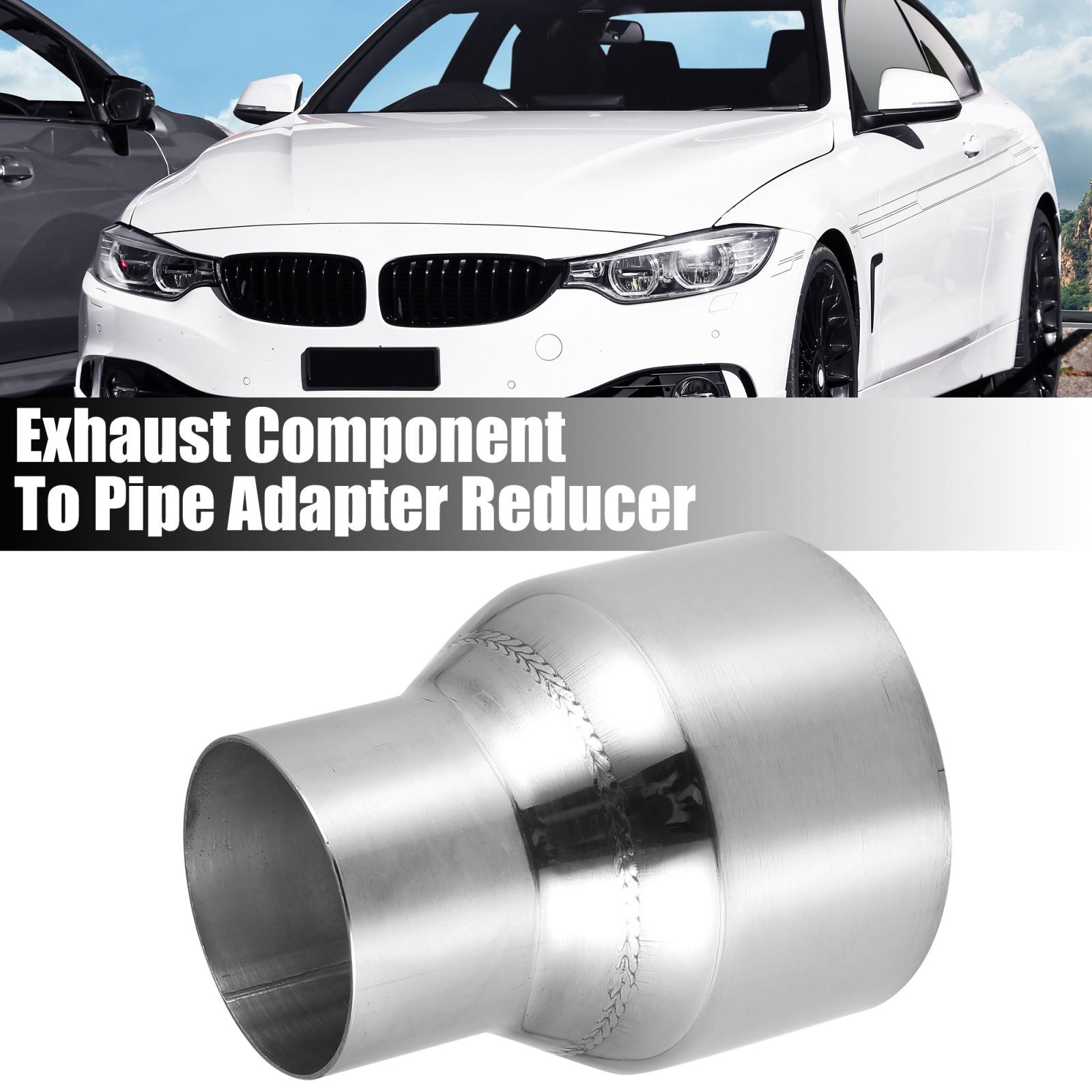 2″ ID to 3″ ID Stainless Steel Car Exhaust Pipe Adapter Reducer Connector