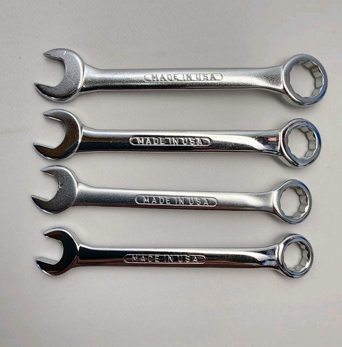 Vintage Wright Tool – NOS Midget Combination SAE 10pc Wrench Set -#787 – NMINT!