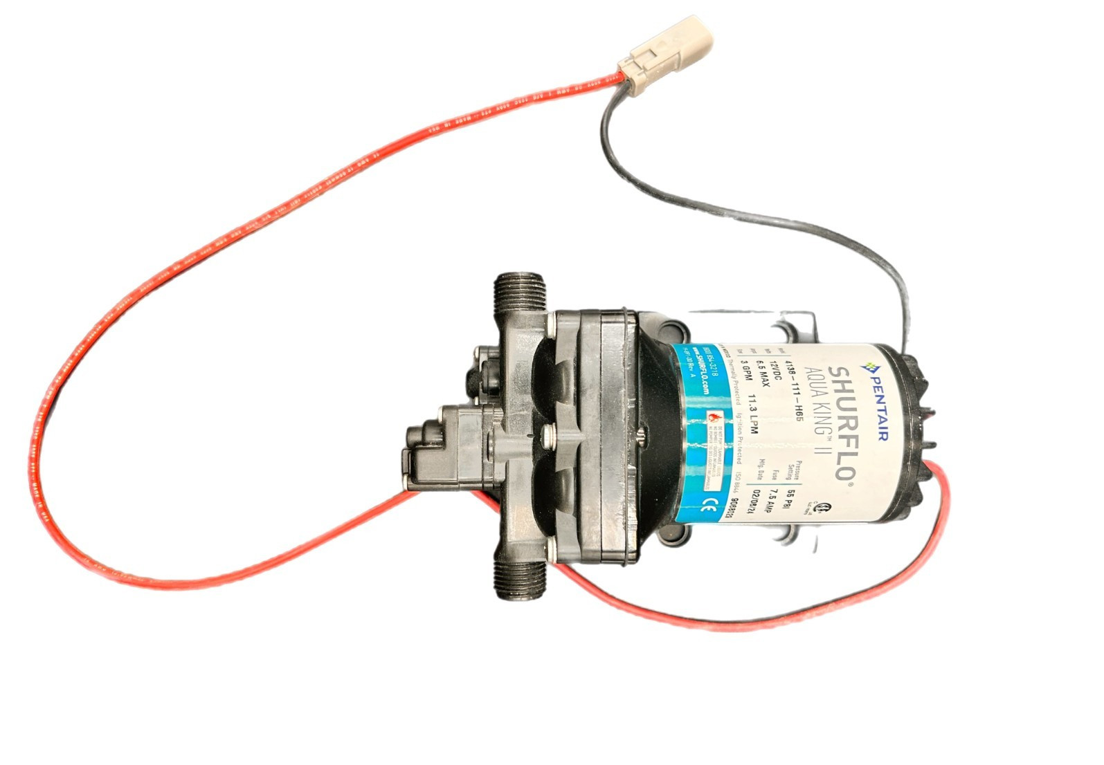 Shurflo Aqua King II Standard Fresh Water Pump 3GPM – 12V 4138-111-H65