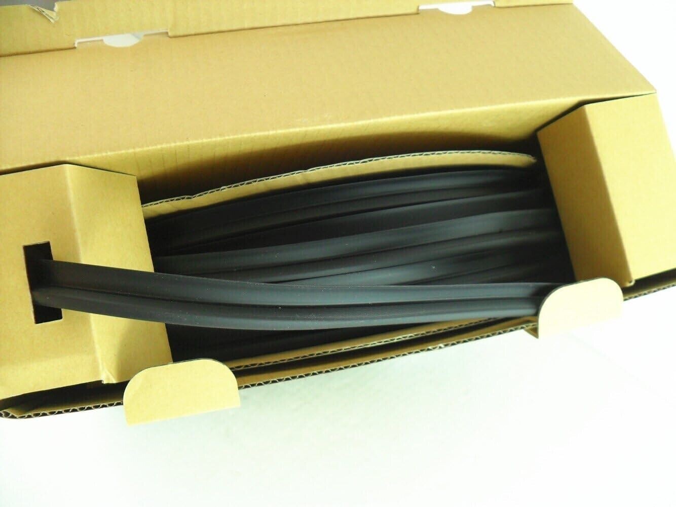 Flexline Windshield Auto Glass Universal Molding Flexible Trim Rubber 19mm 15 FT