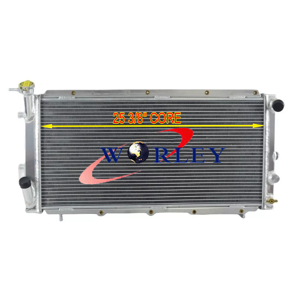Aluminum Radiator For 1991-1994 Subaru Loyale L SERIES WAGON 1.8L 4Cyl Manual MT
