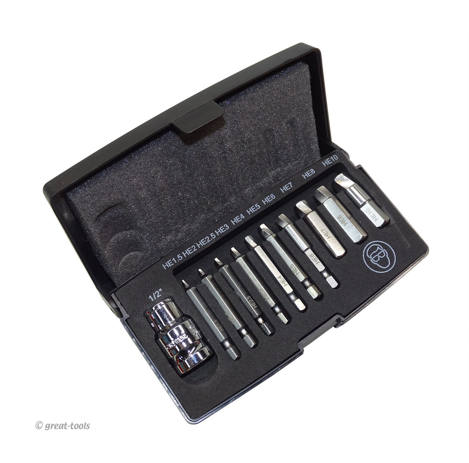 HEX SCREW EXTRACTOR SET – Allen head fastener remover tool – damage fasteners