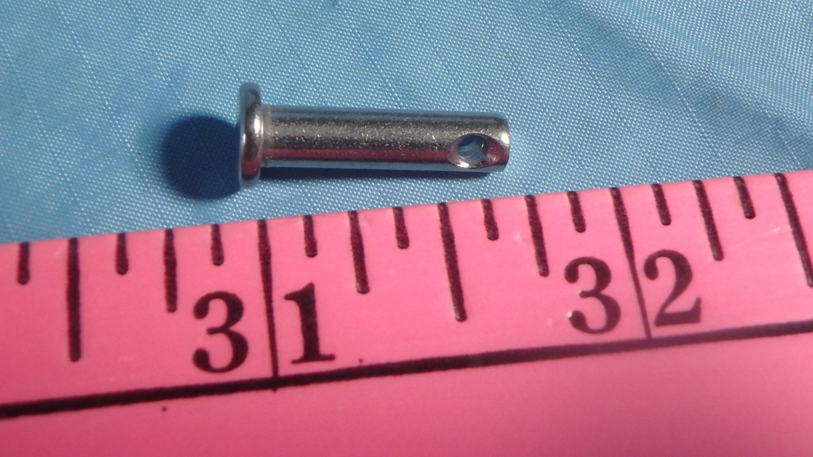 Stainless Steel Clevis Pin 3/16″ x 5/8″ useable length for sailboat NEW