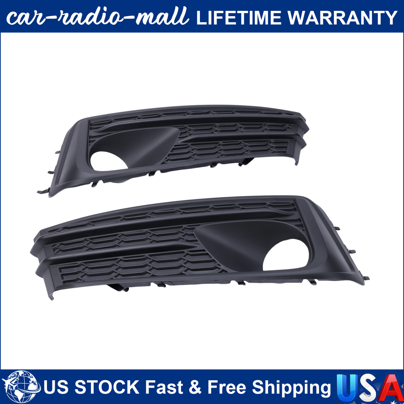 57737FL02A 57737FL03A Fog Light Cover Bezel For Subaru Impreza 2020 2021-2023