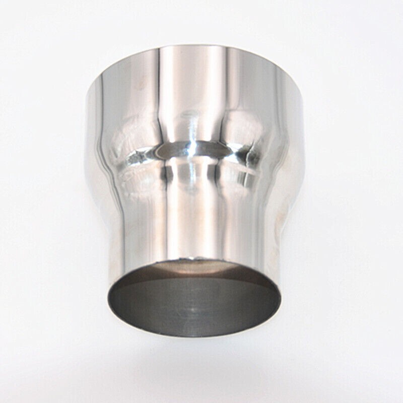 US 3″ ID to 4″ Exhaust Pipe Connector Stainless Steel Reducer Adapter